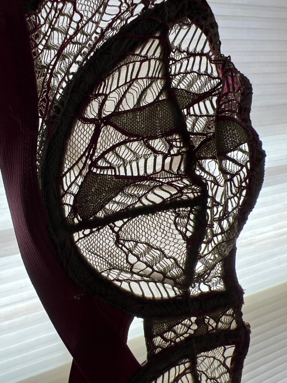 🫒Bohemian Underwire Stetchy Band Bra Olive / Magenta | Else - 32B - Picture 3 of 17